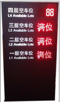 車位引導(dǎo)屏
